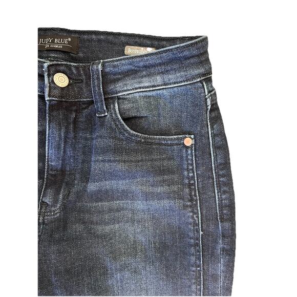 Judy Blue Dark Wash Boyfriend Fit Denim Jeans 3/26 Stretch (28x29.5) - Picture 3 of 6